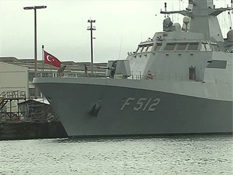 Türk Savaş Gemisi Sudan Limanı`nda
