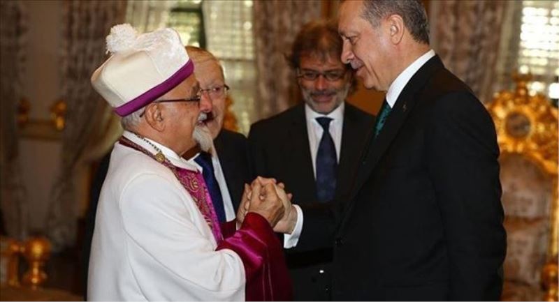  Erdoğan, Musevi cemaati temsilcileriyle bir araya geldi