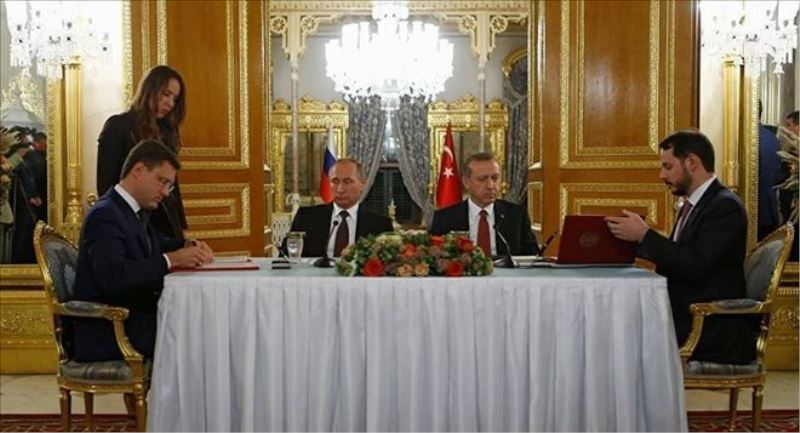 Rusya ve Türkiye, Türk Akımı anlaşmasını imzaladı