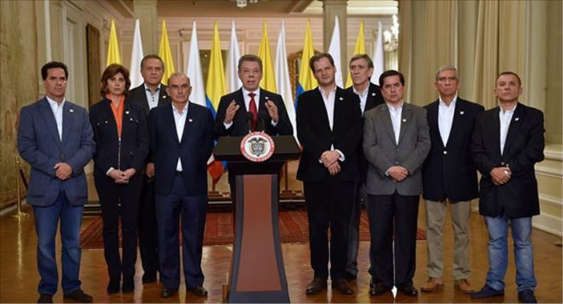 Kolombiya Devlet Başkanı Santos: Barışı aramaya devam edeceğim  