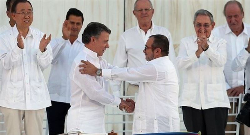 Kolombiya Hükümeti ile FARC arasında yeni barış anlaşması  