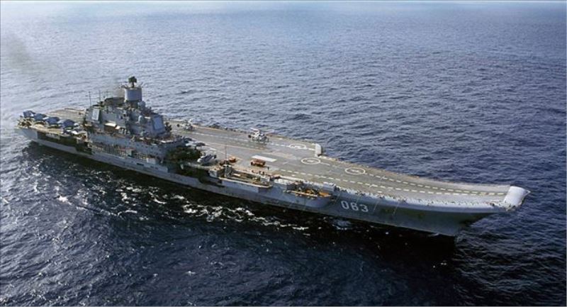 RT, Suriye´de ilk kez kullanılan Amiral Kuznetsov´dan bildirdi  