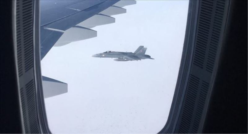 İsviçre jetleri Rus heyetini taşıyan uçağa ‘eşlik etti´ 