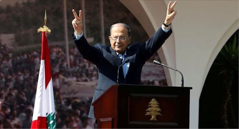 Lübnan Cumhurbaşkanı Aun, ilk kez halka hitap etti  