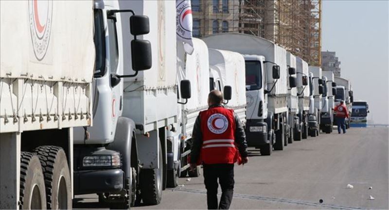 BM: İnsani yardım konvoyları yola çıktı 