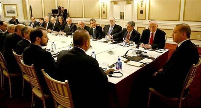 Erdoğan, ABD´de Musevi kuruluşların temsilcilerini kabul etti