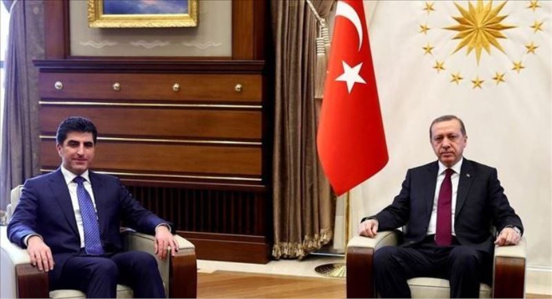 Erdoğan ile Barzani Tarabya Köşkü´nde görüştü