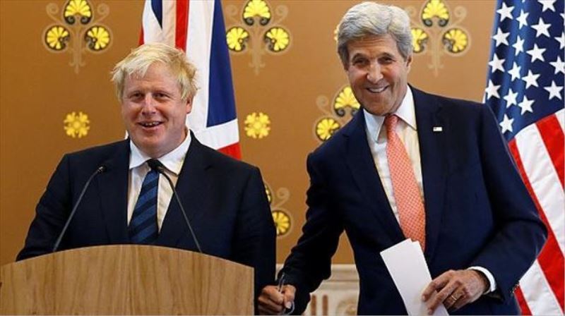 Boris Johnson ve John Kerry Londra´da bir araya geldi
