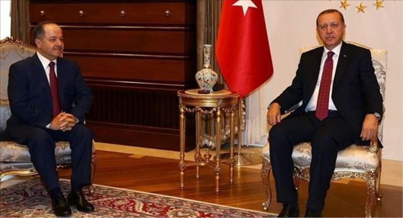 Erdoğan ile Barzani, PKK, IŞİD ve FETÖ hakkına görüştü
