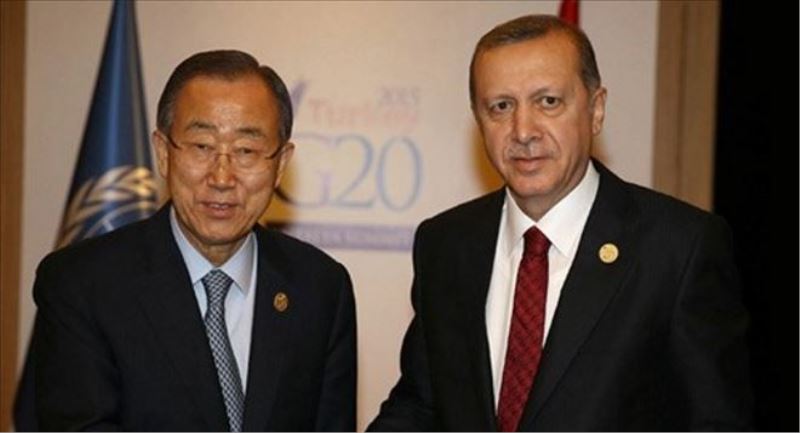 Erdoğan, G20 Zirvesi´nde Ban Ki-mun´la görüşecek 