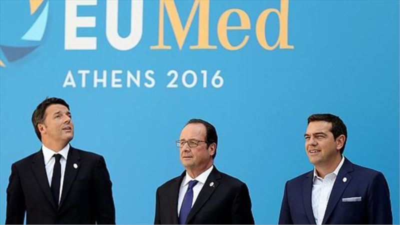 AB üyesi Akdeniz ülkelerinin liderleri Atina´da buluştu