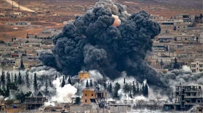 ABD öncülüğündeki koalisyona ait jetler Suriye ordusu mevzilerini bombaladı  