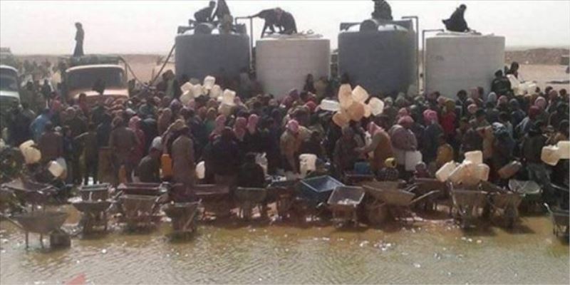 Suriye-Ürdün Sınırında 75 Bin Mülteci Yaşam Mücadelesi Veriyor