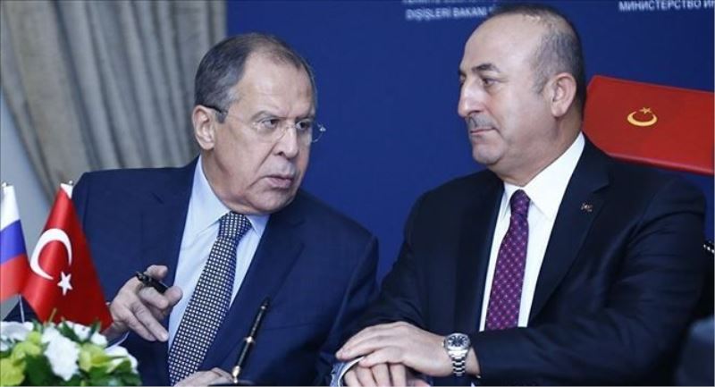 Lavrov ve Çavuşoğlu, Suriye´deki ateşkesi değerlendirdi  