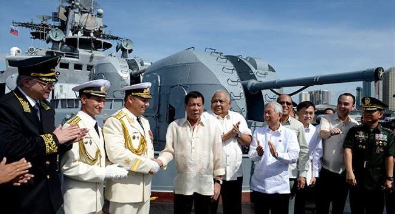 Duterte, Rus destroyer gemisinde  