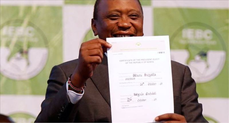 Kenya´da tekrar edilen seçimde Kenyatta yeniden başkan