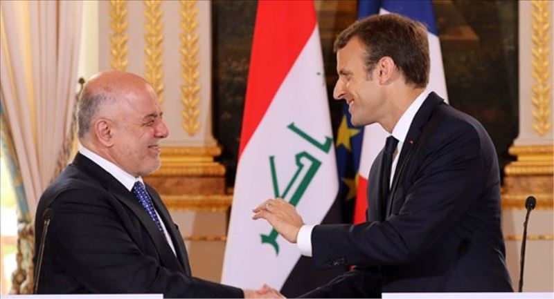 Irak: Macron, Kürtlerin haklarına saygı duyulmasını istedi