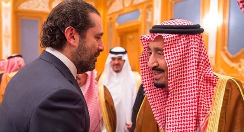 İstifa eden Lübnan Başbakanı Hariri, Kral Selman´ı Riyad´da havalimanında karşıladı