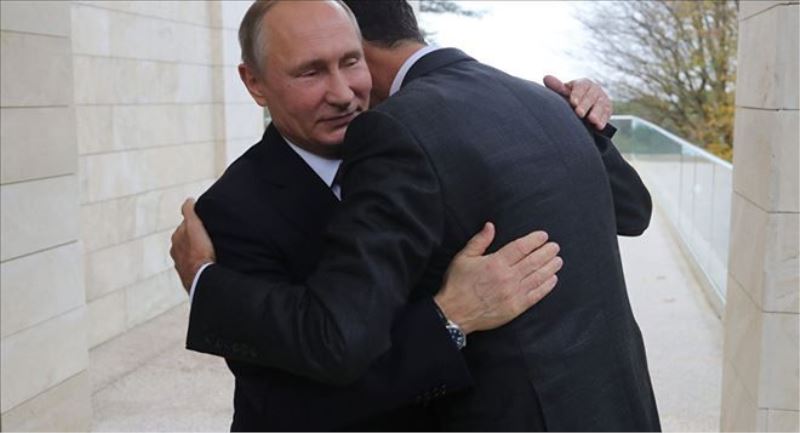 ABD´den Putin ve Esad´ın kucaklaştığı fotoğrafa yorum