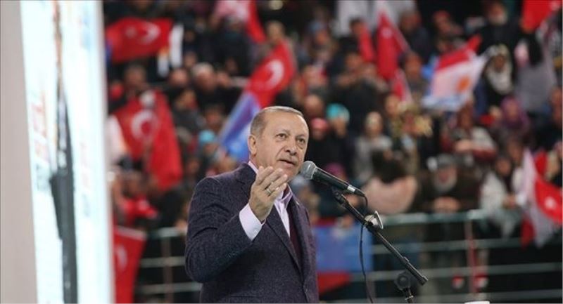 Erdoğan: Trump´ın açıklaması bizim için yok hükmündedir