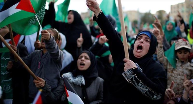 Hamas, 30. kuruluş yıldönümünü kutladı: Trump´ın kararını sonsuza kadar geçersiz kılacağız