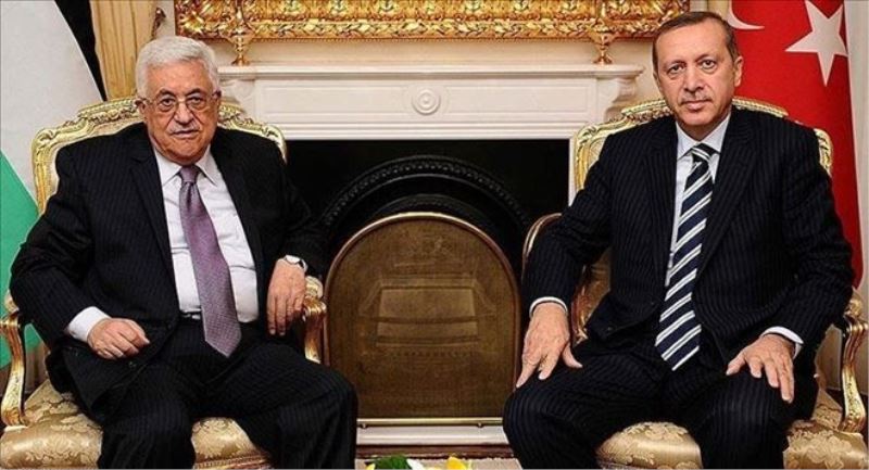 Erdoğan ile Filistin Devlet Başkanı Abbas´tan telefon görüşmesi