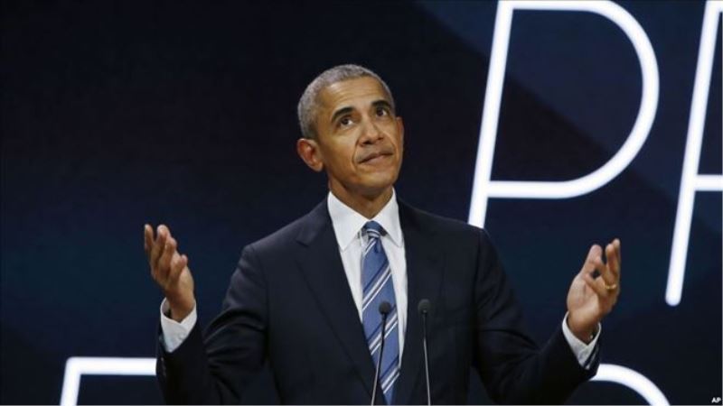 Obama Paris´ten Trump´ı Eleştirdi