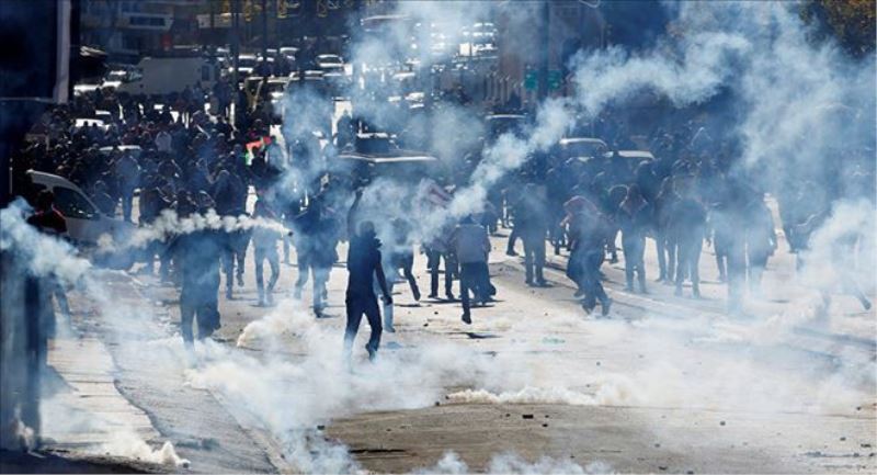 Filistinliler´in ABD´nin Kudüs kararını protestosu sürüyor: Yaralılar var