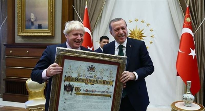 Antalya´da sürpriz Erdoğan-Johnson görüşmesi