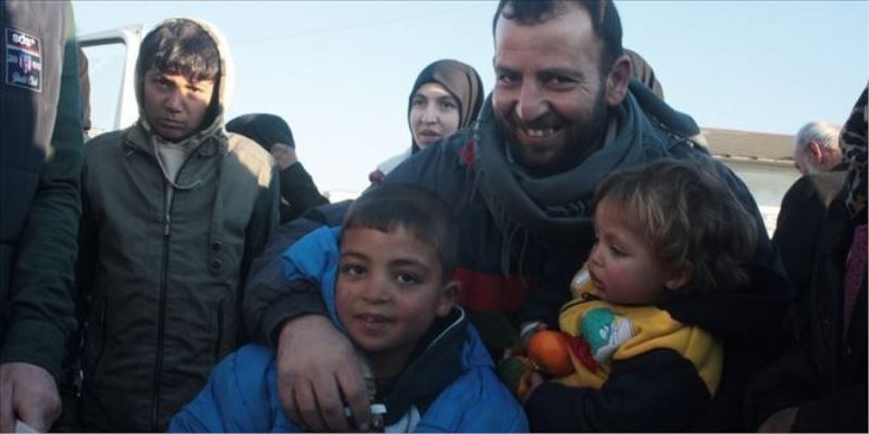 Amerikalılar´dan Suriyeli Mültecilere Sıcak Karşılama