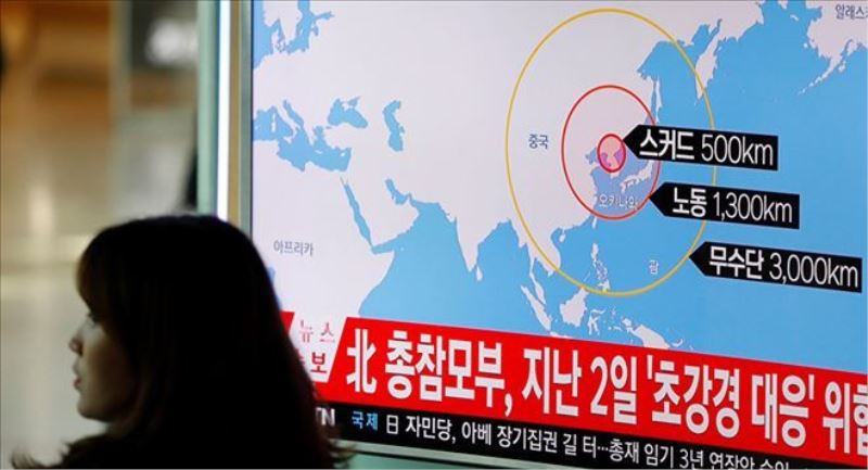 Kuzey Kore 4 füze birden fırlattı