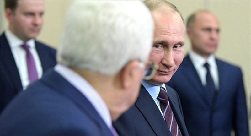 Abbas: Putin her zaman Ortadoğu sorunuyla ilgili tüm konularda destek veriyor