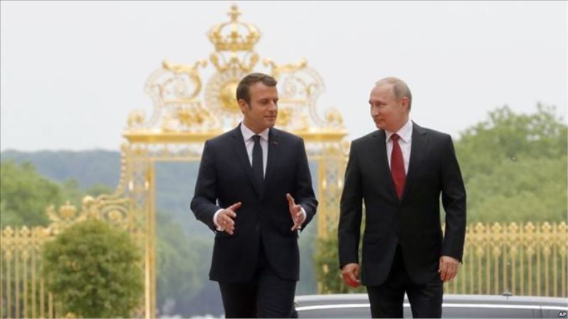 Macron-Putin´den Sert ve Doğrudan İfadeler
