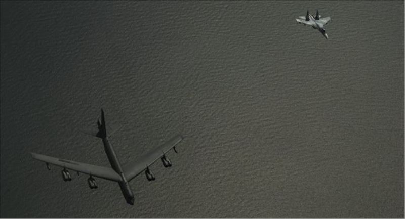 Rus uçağının ABD uçağına önleme yaptığı anın görüntüleri yayınlandı