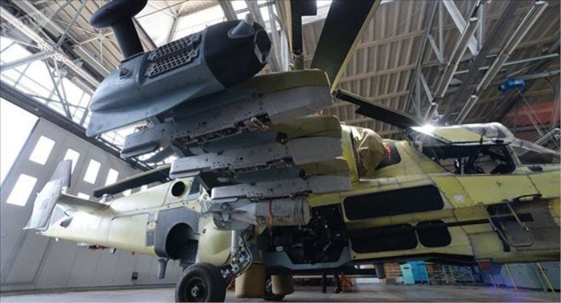 Suriye´de görev yapan Ka-52 Rus helikopterlerine takviye