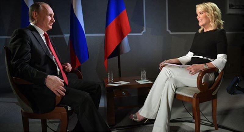 NBC muhabiri ile röportaj Putin için çocuk oyuncağı gibiydi´