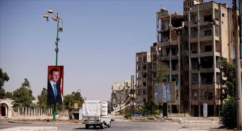 Esad: Büyükelçiliklerini yeniden açmak istiyorlarsa teröristleri desteklemesinler