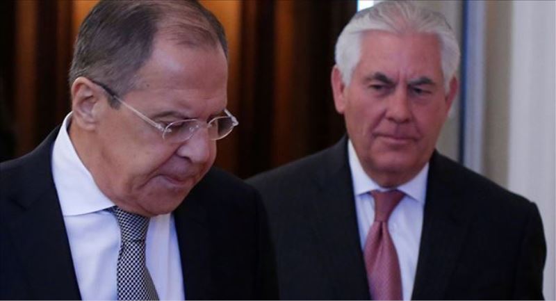 Lavrov ve Tillerson telefonda görüştü