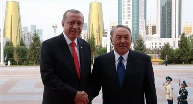 Erdoğan, Kazakistan´da: İnşallah atılmış olan adımlar Astana´da noktalanır