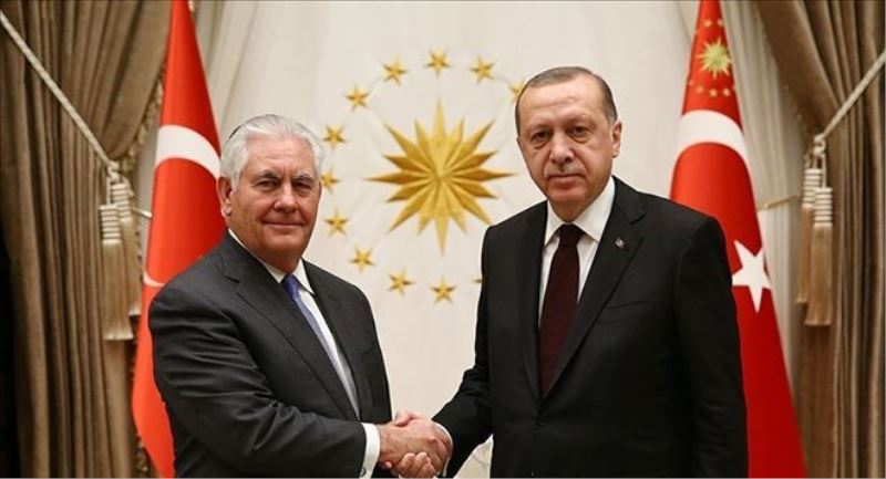 ABD: Tillerson ve Erdoğan verimli ve açık bir görüşme gerçekleştirdi