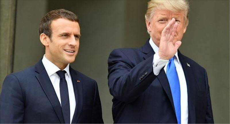 Macron, Trump ile telefonda Suriye´yi görüştü