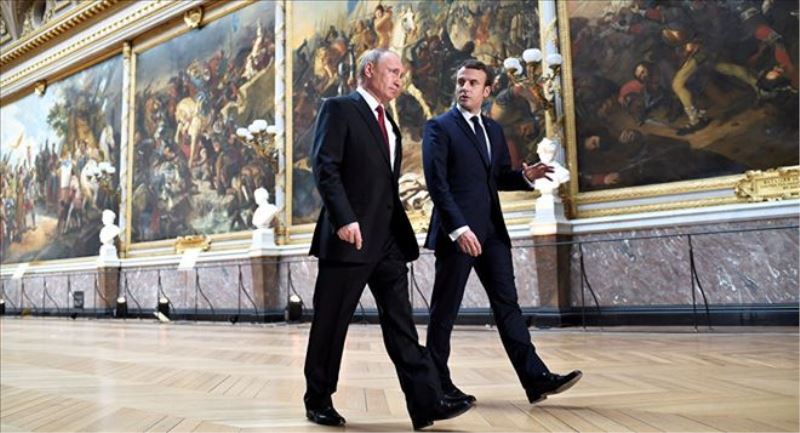 Macron: Rusya´nın kendi içine kapanmasına izin vermeye niyetim yok