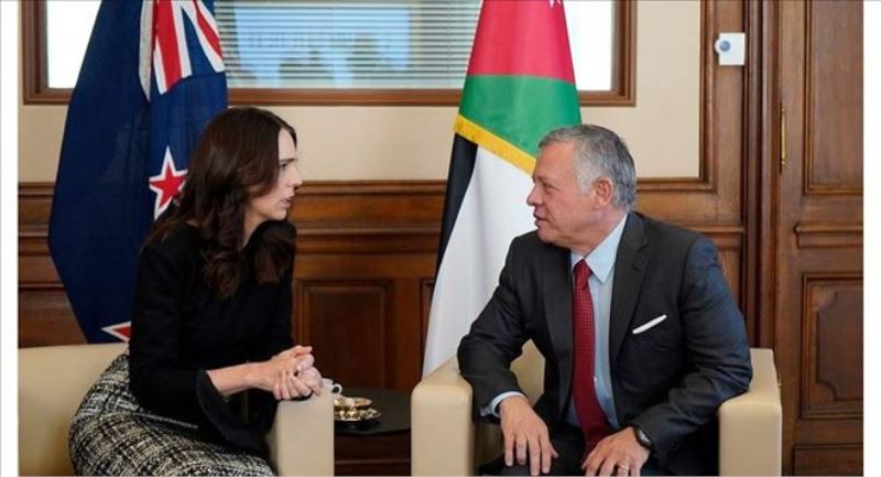 Ürdün Kralı, Yeni Zelanda Başbakanı Ardern ile görüştü