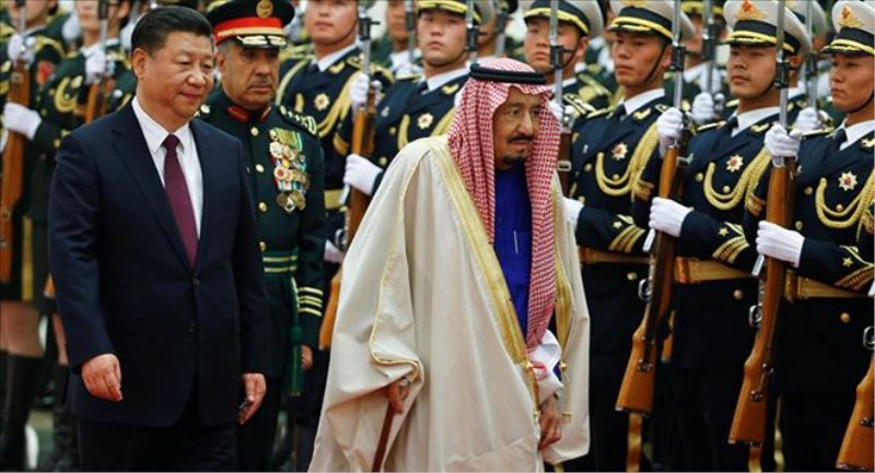 Kral Selman Çin Devlet Başkanı ile görüştü
