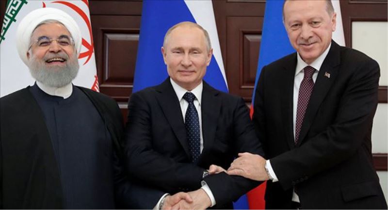 Putin: Rusya, İran ve Türkiye´nin Suriye işbirliği gerçek verimlilik sağlıyor