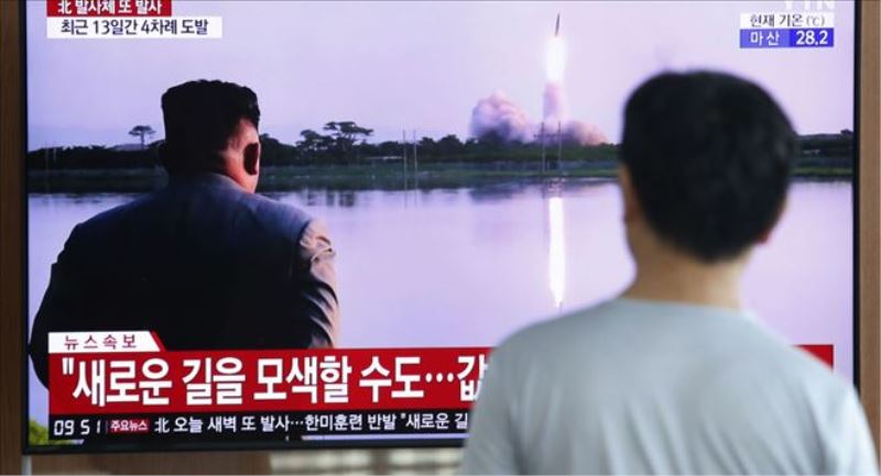 ABD-Güney Kore tatbikatı sürerken Kuzey Kore, 2 hafta içindeki 4. füze denemesini gerçekleştirdi