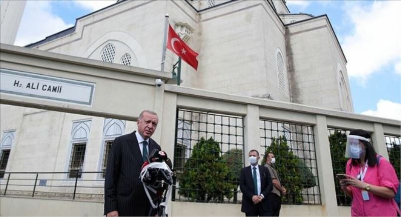 Erdoğan: Ayasofya´nın bu süreci iç egemenlik meselemiz, yurt dışından gelen tepkilerin hiçbirisi bizi bağlamaz