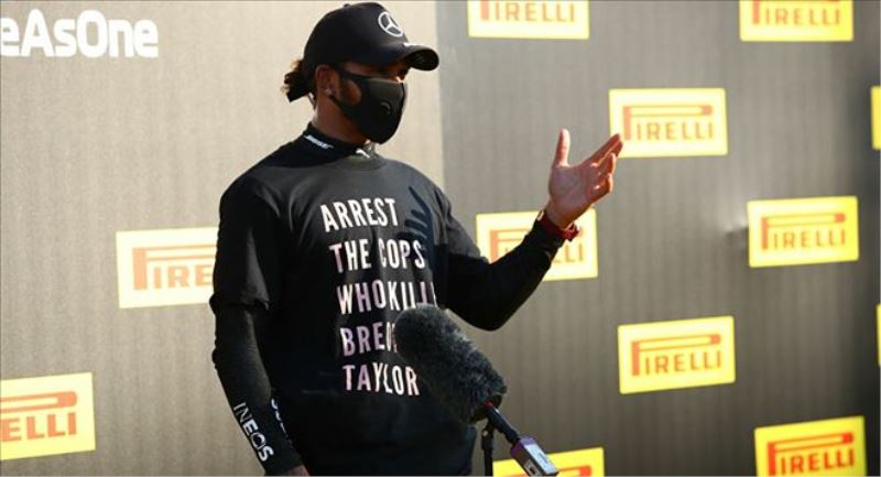Breonna Taylor tişörtüyle ırkçılığı protesto eden F1 pilotu Hamilton hakkında soruşturma başlatıldı