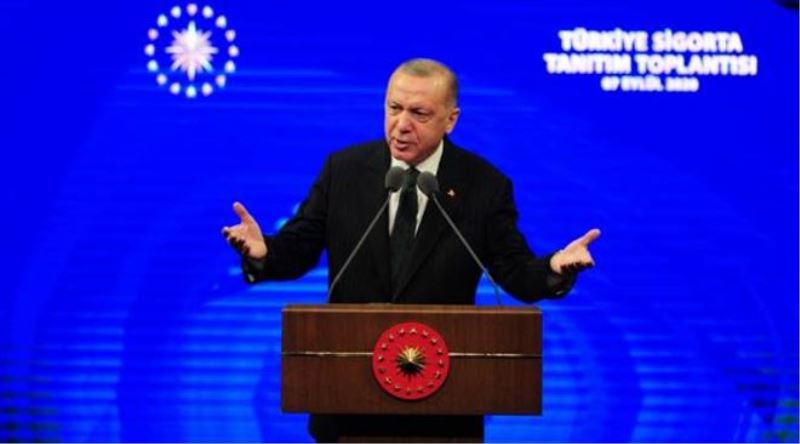 Erdoğan: Ülkemizin en büyük sigorta ve emeklilik şirketini tesis ediyoruz