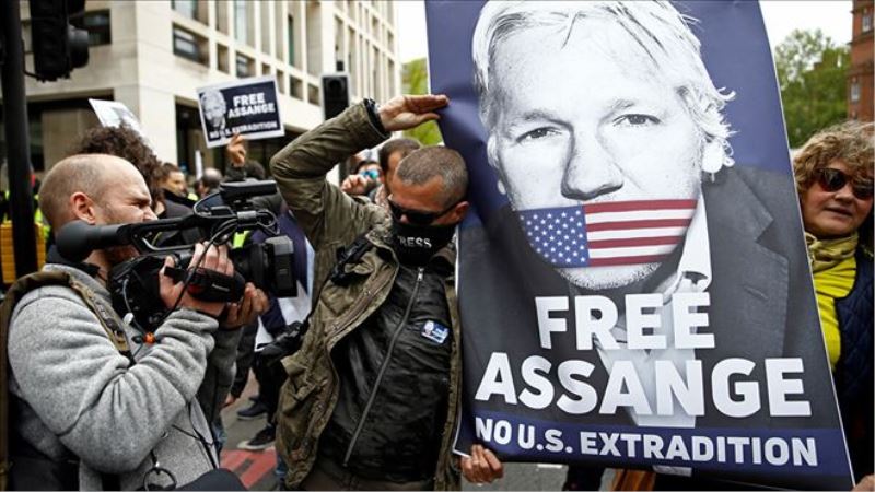 Assange bugün hakim karşısına çıkıyor: ABD´ye iadesi görüşülecek